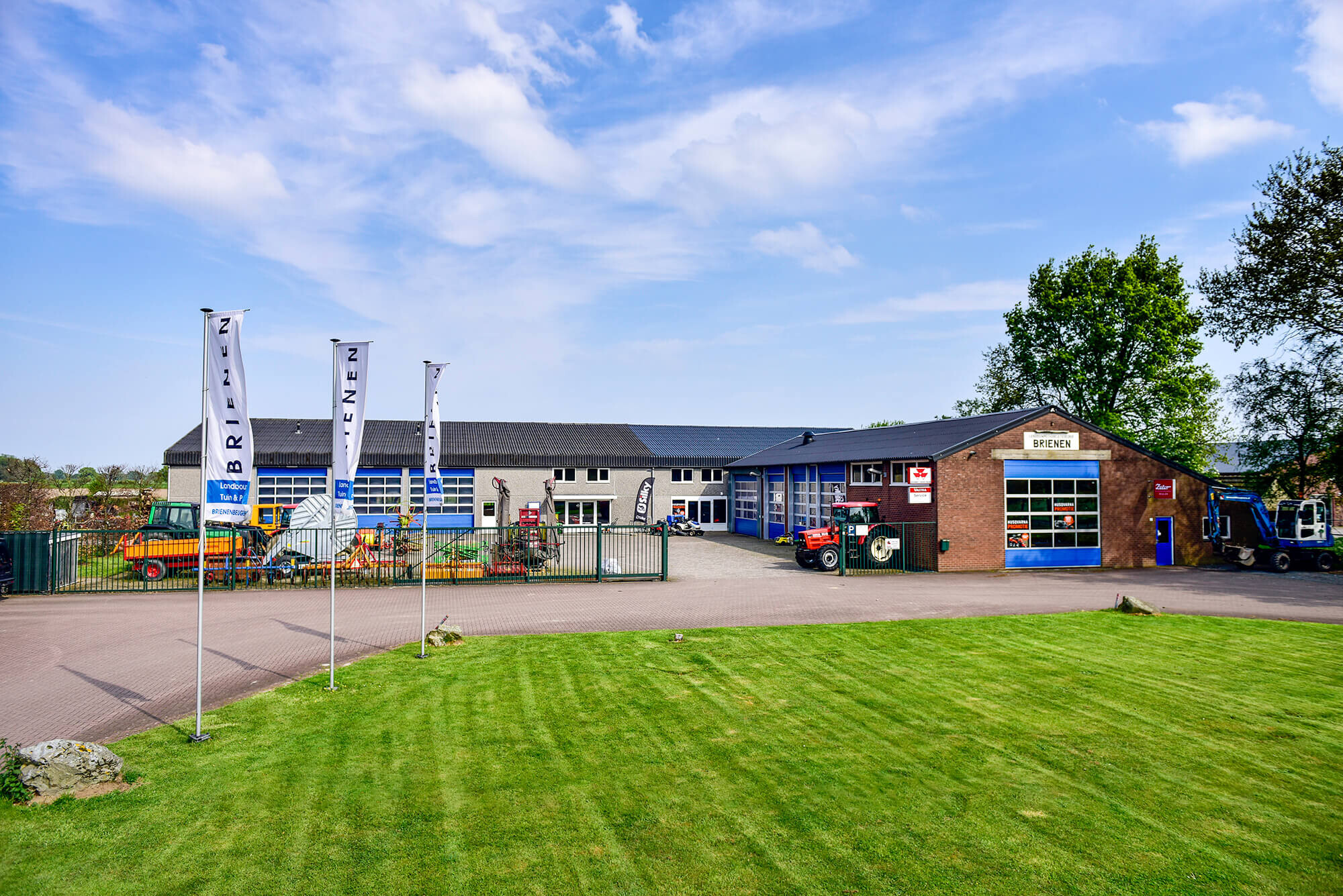 Tractoren, landbouw-, tuin- en parkmachines